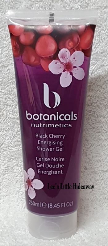 Nutrimetics Botanicals Black Cherry Energising Shower Gel 250ml