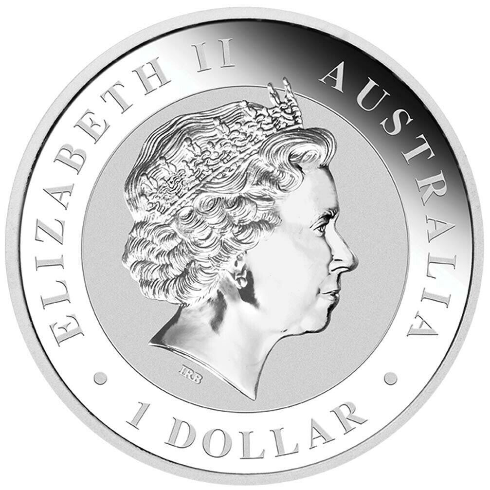 2014 Australia Melbourne ANDA Kookaburra $1 Silver 1oz Coin - The Perth Mint