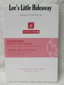 Nutrimetics Ultra Care+ Hydrating Bamboo Sheet Masque 4 x sachets