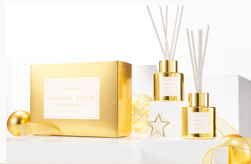 Nutrimetics Vanilla & Spice Diffuser Set