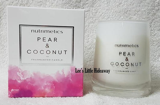 Nutrimetics Pear & Coconut Candle 180g