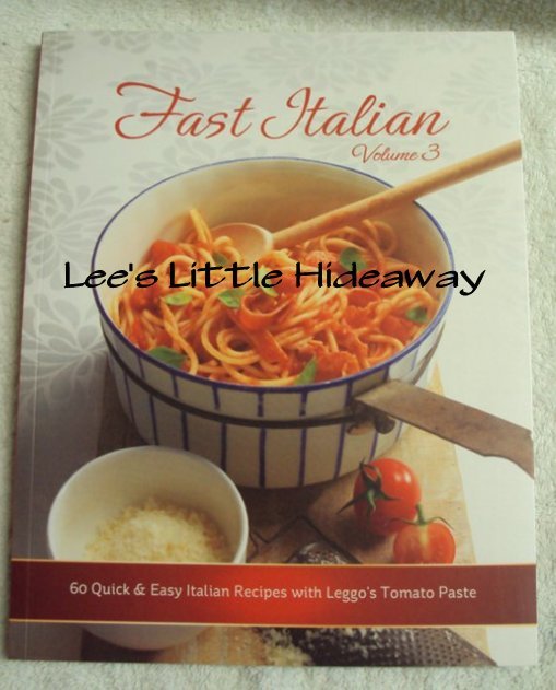 Leggo's Fast Italian Volume 3 Softcover - 60 Quick Easy Recipes