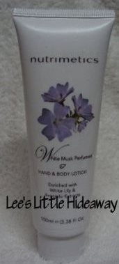 Nutrimetics White Musk Perfumed Hand & Body Lotion 100ml
