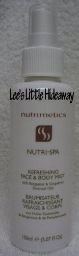 Nutrimetics Nutri-Spa Refreshing Face and Body Mist 150ml