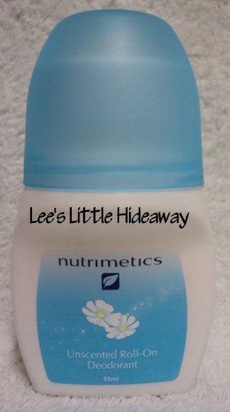 Nutrimetics Unscented Roll-On Deodorant 55ml