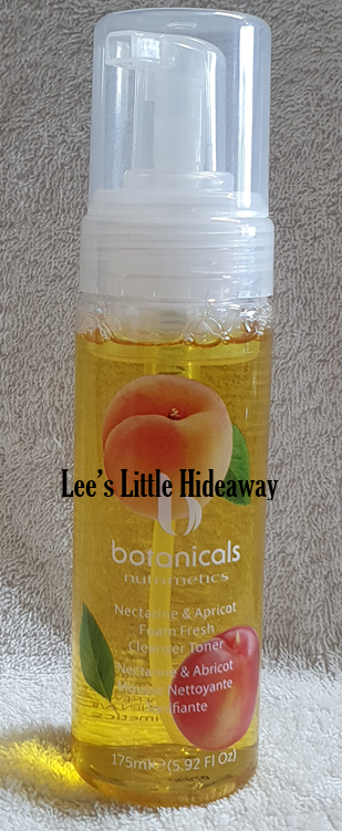 Nutrimetics Botanicals Foam Fresh Cleanser Toner 175ml - Nectarine & Apricot