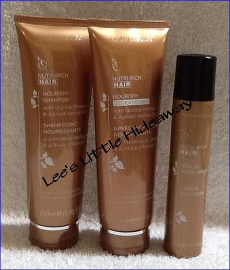 Nutrimetics Nutri-Rich Hair Nourish+ set