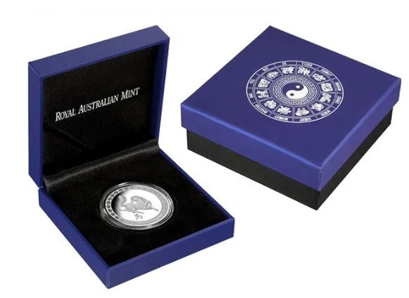 2014 $1 Year Of The Horse Lunar Silver Coin Royal Australian Mint
