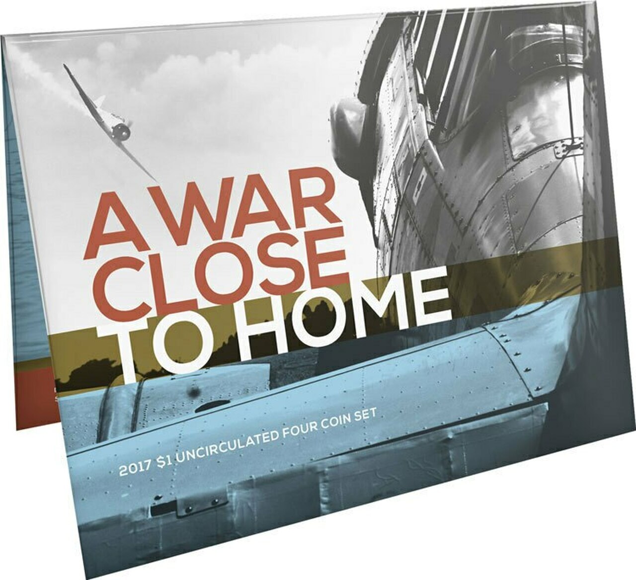 2017 $1 AlBr Uncirculated 4 Coin Set - A War Close To Home Royal Australian Mint