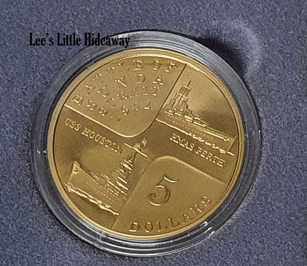 2002 $5 Battle Of Sunda Strait 1942 Al/Br Proof Coin Royal Australian Mint