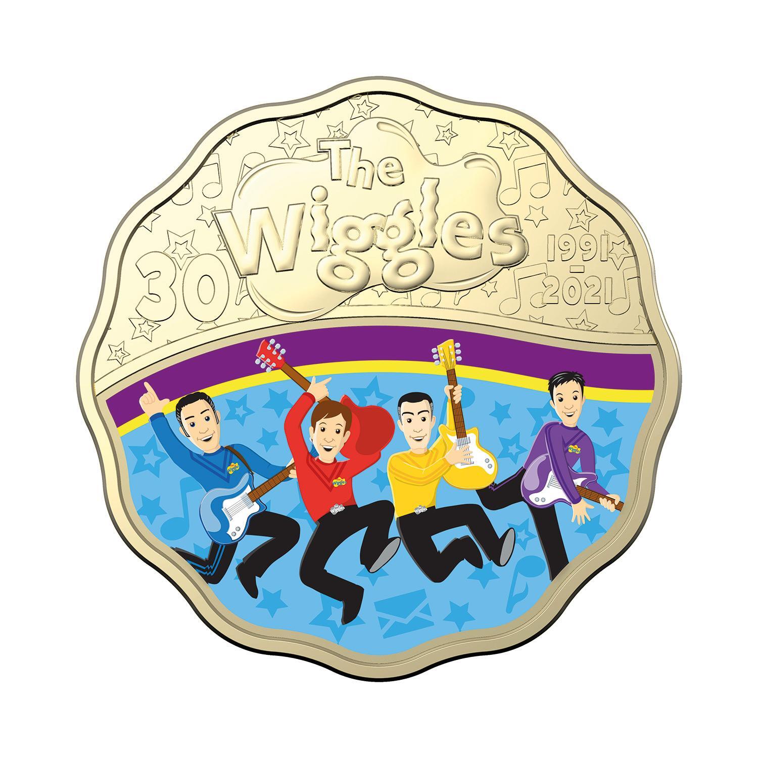 2021 The Wiggles Original Postal Numismatic Cover (PNC) 7500 Limited Edition