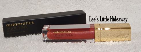 Nutrimetics nc Lip Lightning Lip Gloss 6.2ml - Lush Rose (with LED Light and Mirror)