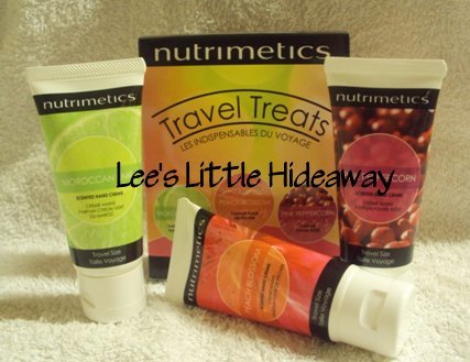 Nutrimetics Travel Treats Scented Hand Creme Trio