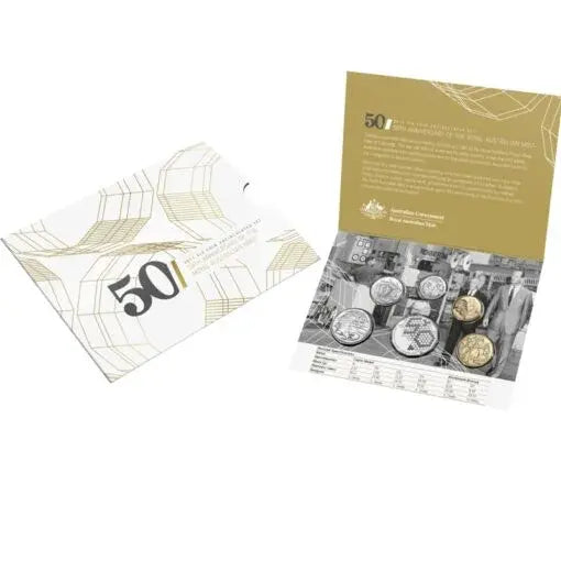 2015 Six Coin Uncirculated Year Set - 50th Anniversary of the Royal Australian Mint