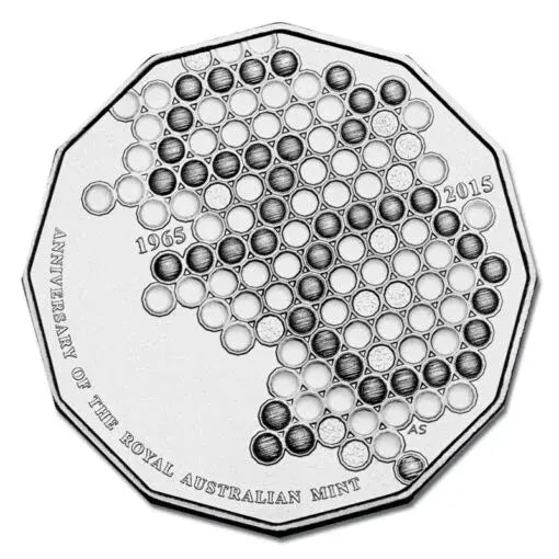 2015 Six Coin Uncirculated Year Set - 50th Anniversary of the Royal Australian Mint