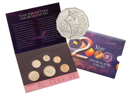2000 Royal Australian Mint Uncirculated Mint Year Set