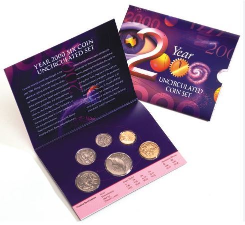 2000 Royal Australian Mint Uncirculated Mint Year Set