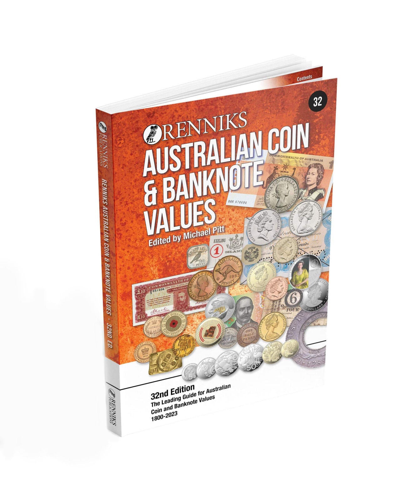 Renniks Australian Coin & Banknote Values 32nd Edition 2023 - Softcover