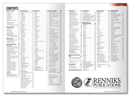 Renniks Australian Coin & Banknote Values 32nd Edition 2023 - Softcover