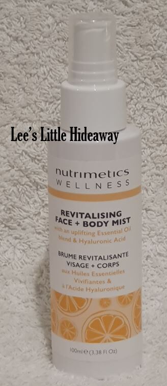 Nutrimetics Wellness Revitalising Face & Body Mist 100ml