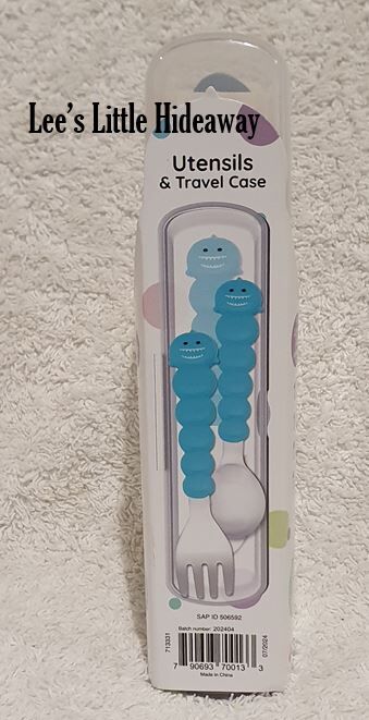 Melii Animal Utensils Set & Travel Case - Shark