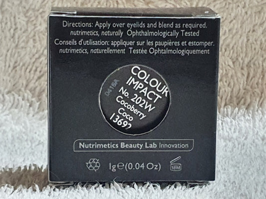 Nutrimetics nc Colour Impact Eyeshadow 1g - Cocoberry