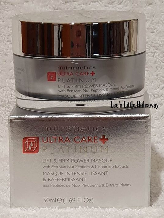 Nutrimetics Ultra Care+ Platinum Lift & Firm Power Masque 50ml
