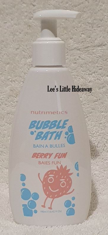 Nutrimetics NEW Bubble Bath Berry Fun 190ml