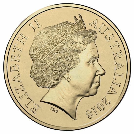 2018 Rascals & Ratbags Australia's Convict Era $1 UNC "M" mint mark (mintmark) coin.