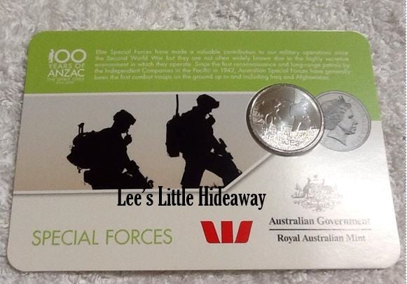 2016 Anzac to Afghanistan 20 cent coin - SPECIAL FORCES
