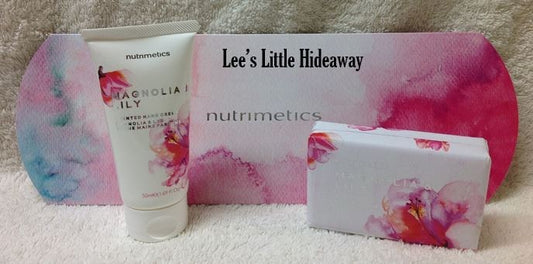 Nutrimetics Magnolia & Lily Hand Duo - soap & hand creme