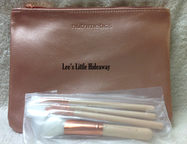 Nutrimetics Limited Edition Rose Gold Brush Set