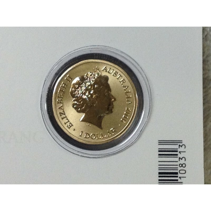 2016 Alphabet Collection Letter D $1 Coloured Frosted Coin RAM