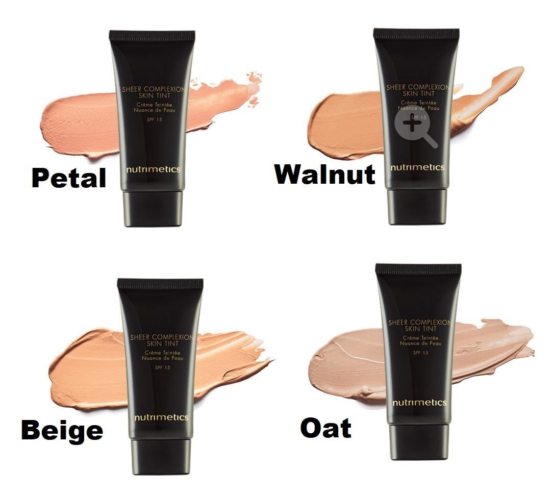 Nutrimetics Sheer Complexion Skin Tint SPF 15 30ml - Walnut (similar to Sheer Tint Foundation)