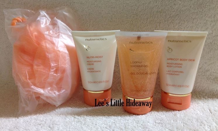 Nutrimetics Apricot Luxuries Collection boxed gift set