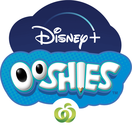 Disney Woolworths Ooshies x 3 - Pennyroyal Hall Fundraiser
