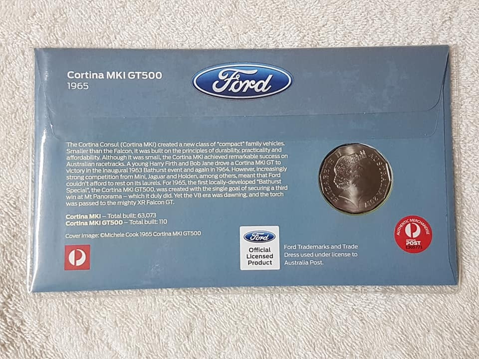 2017 - 1965 Ford Cortina MKI GT500  094/100 Limited Edition PNC Day 1 - 6 July 2018 Perth Show