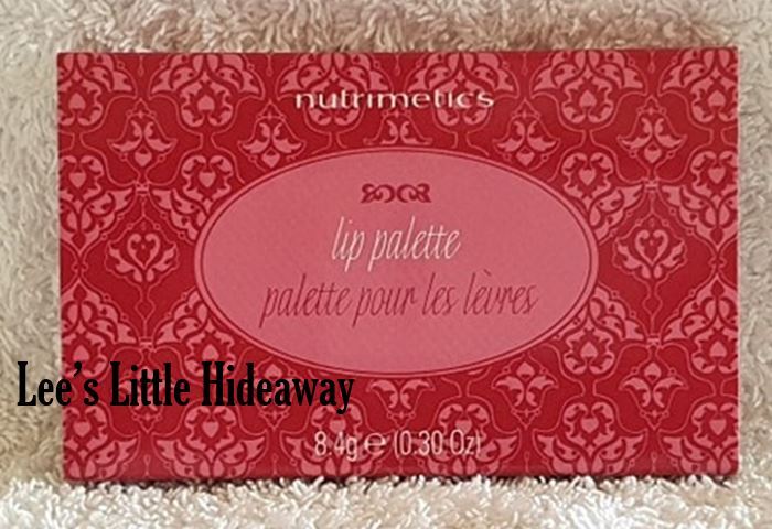 Nutrimetics Lip Palette 8.4g - 6 lipsticks & brush