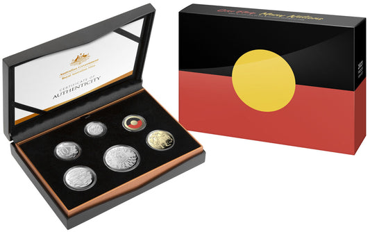 2021 Six Coin Proof Year Set 50th Anniversary of the Aboriginal Flag 