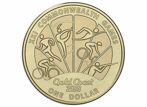 2018 Gold Coast Commonwealth Games 7 coin collection