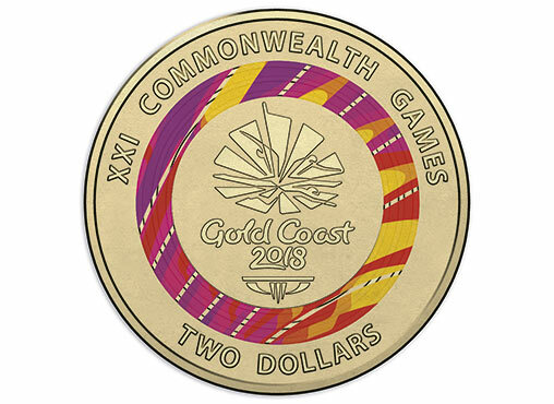 2018 Gold Coast Commonwealth Games 7 coin collection