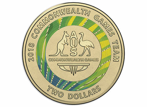 2018 Gold Coast Commonwealth Games 7 coin collection