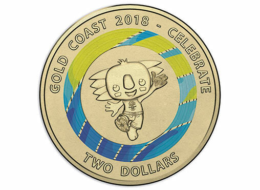 2018 Gold Coast Commonwealth Games 7 coin collection