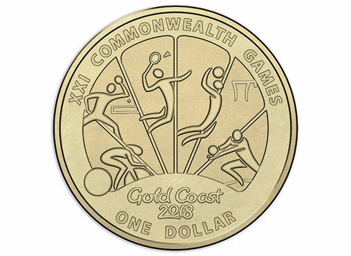 2018 Gold Coast Commonwealth Games 7 coin collection