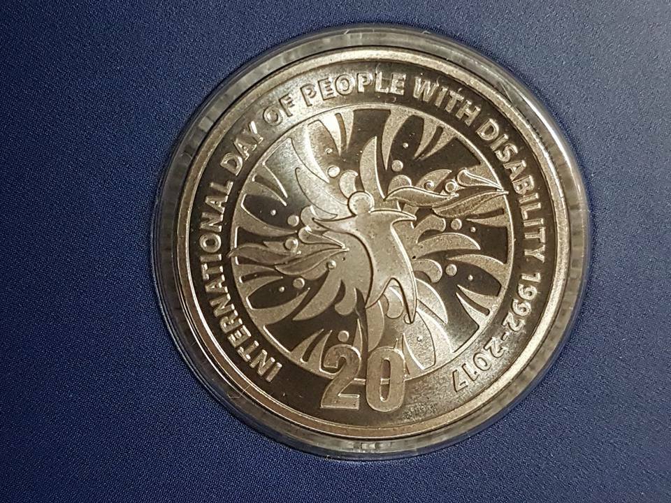 2017 20c 25th Anniversary of International Day of People with Disability