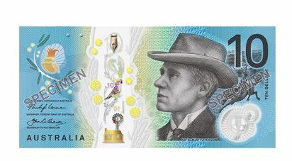 Next Generation of $10 banknote RBA official folder UNC