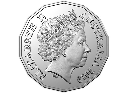 2019 Lunar Year of the Pig (50c Tetra-Decagon Uncirculated Coin)