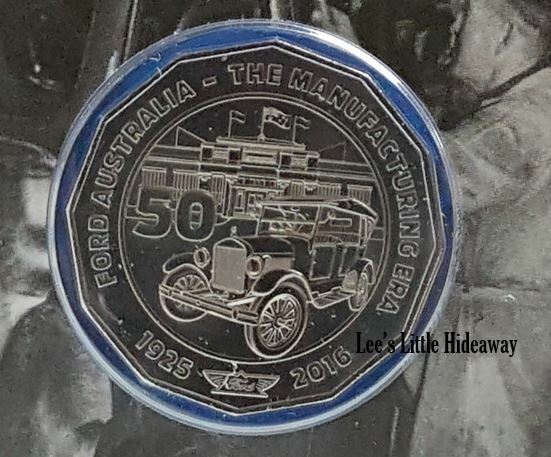 Limited Edition 2017 FORD AUSTRALIA - THE MANUFACTURING ERA - Classic Heritage 12th coin RARE