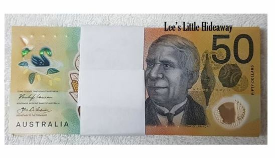 2018 $50 Lowe/Fraser Banknotes - Bundle of 100 RBA UNC