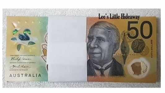 2018 $50 Lowe/Fraser Banknotes - Bundle of 100 RBA UNC